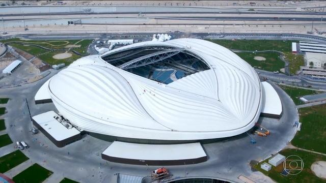 imagem do Estádio Al Janoub